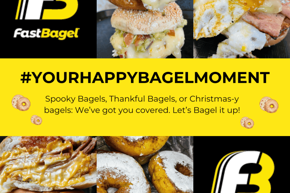 A Bagel collage to serve all the moments, occasions & festivals.