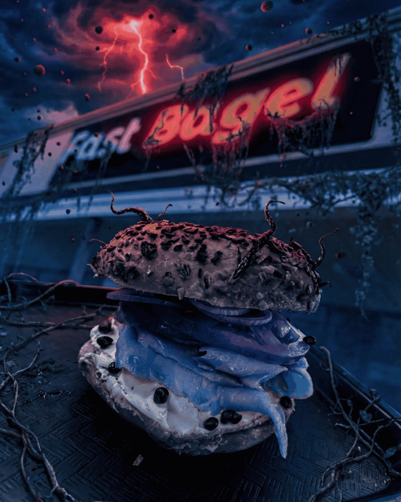 Fast Bagel in the Upside Down Universe