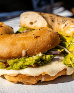 Untoasted bagel