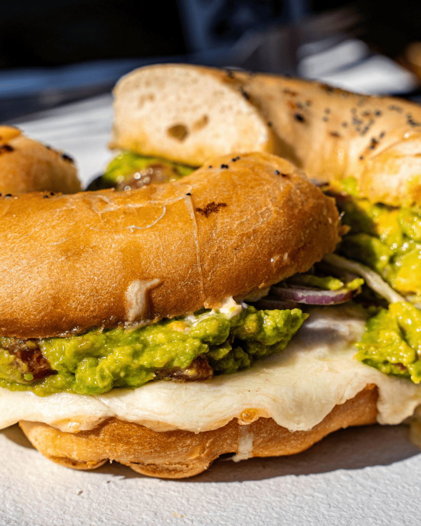 Untoasted bagel